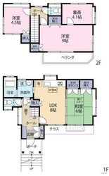 右京塚戸建ての物件間取画像